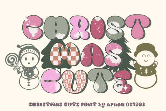 Christmas Cute Font: Add Joy to Every Design