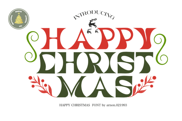 Happy Christmas Font: Festive Typography That Delights