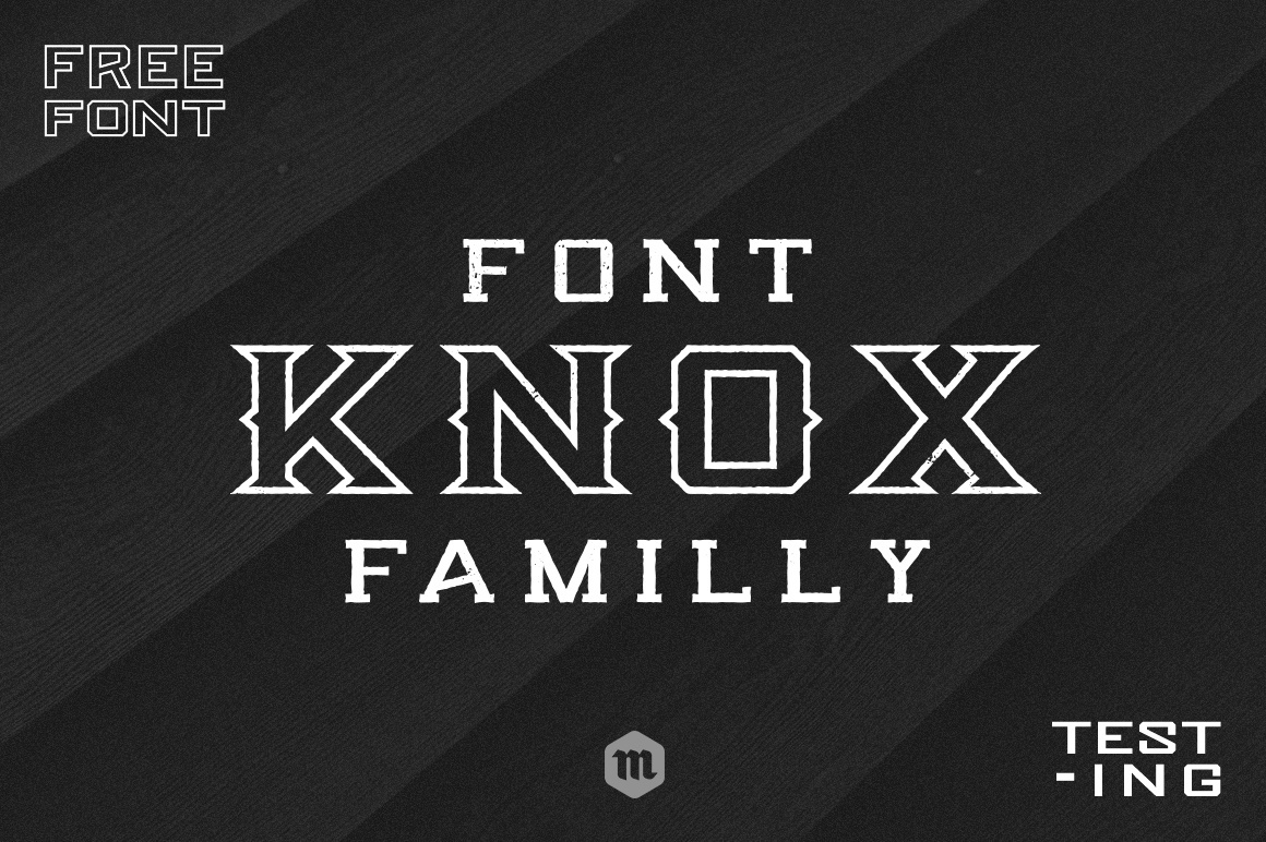 Knox Font Family: A Modern Typeface for Creative Designers
