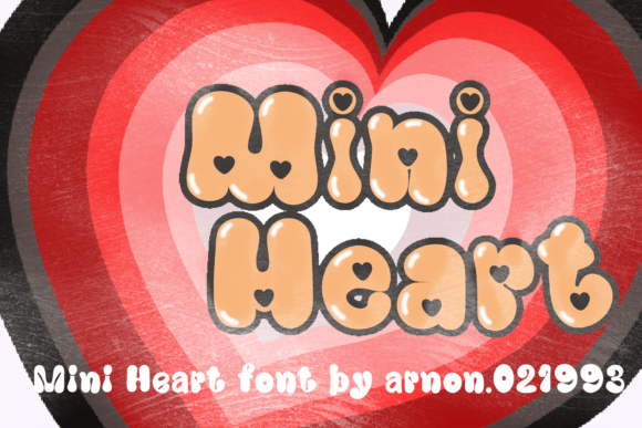Mini Heart Font: A Sweet Touch for Every Creative Project