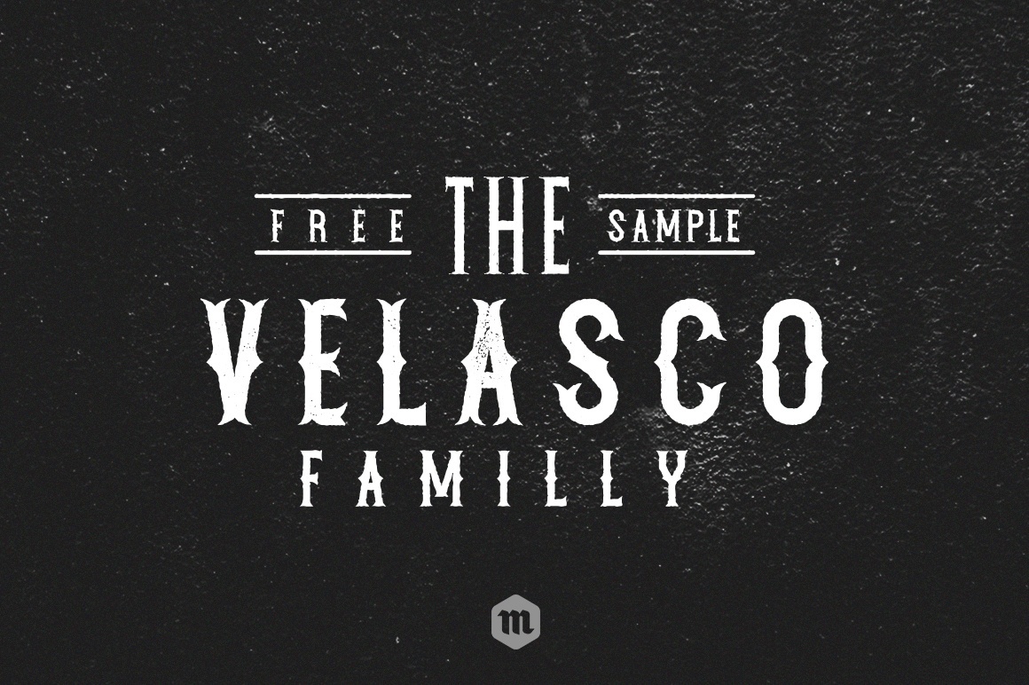 Velasco Free Font: A Creative Display Typeface by Mcraft