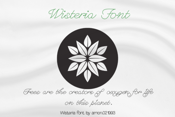 Wisteria Font — Elegant Handwritten Typography for Creative Projects